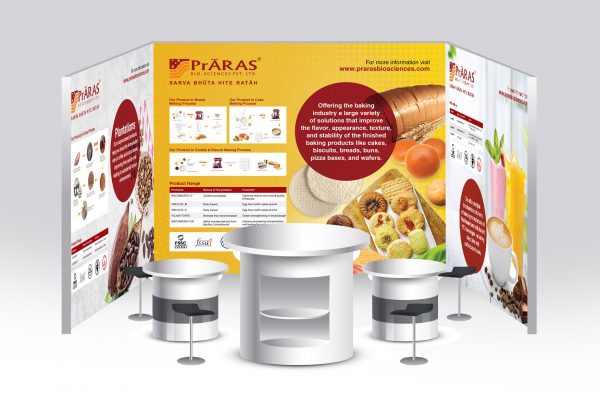 Exhibition Stall Design - Praras Bioscience